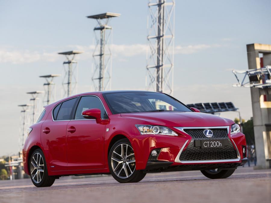  Lexus CT200h F-Sport 2014 года  (AU) (фото 2 из 13)